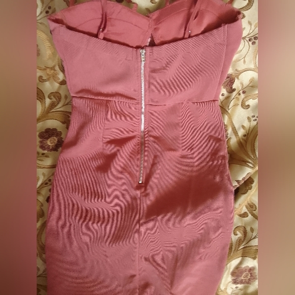 Pink Bodycon Dress - Picture 2 of 2